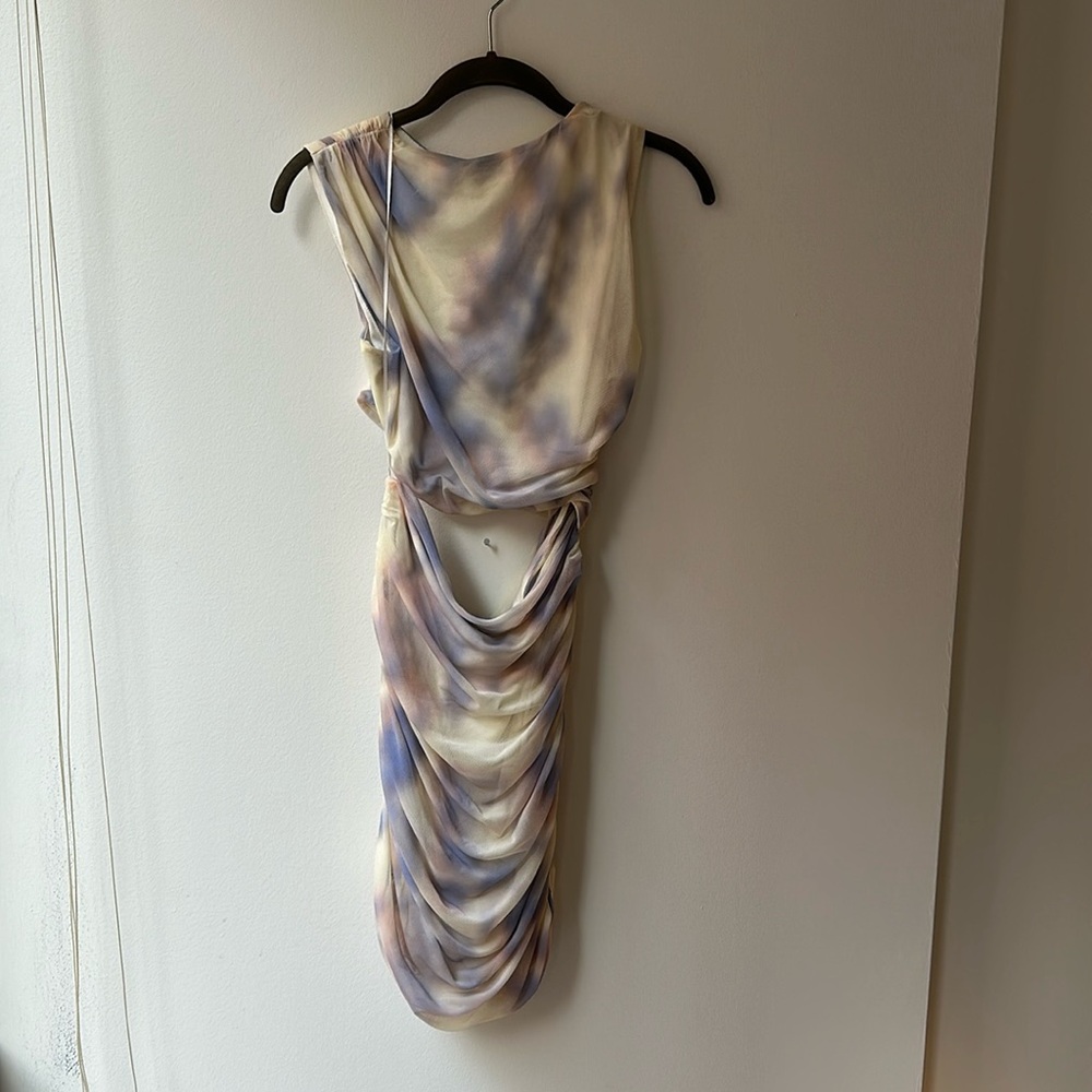 Zara mini dress with cut out